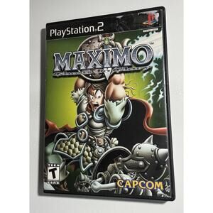 Maximo Ghosts to Glory (Sony PlayStation 2, 2002) PS2  MINT No Manual